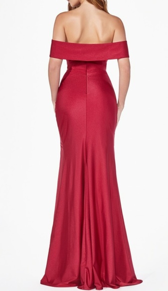 Fitted formal gown,evening homecoming prom dress - Picture 4 of 6